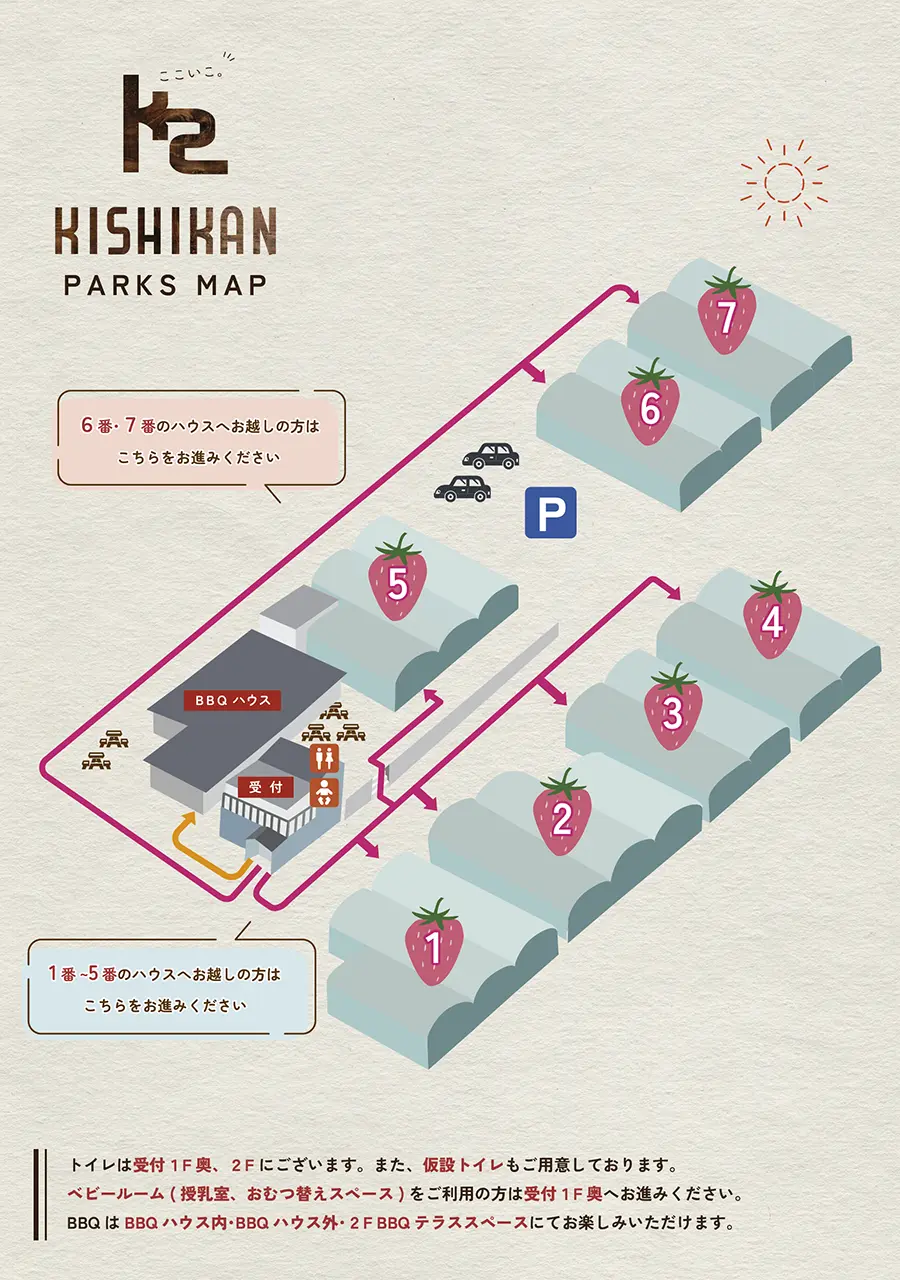 駐車場のご案内