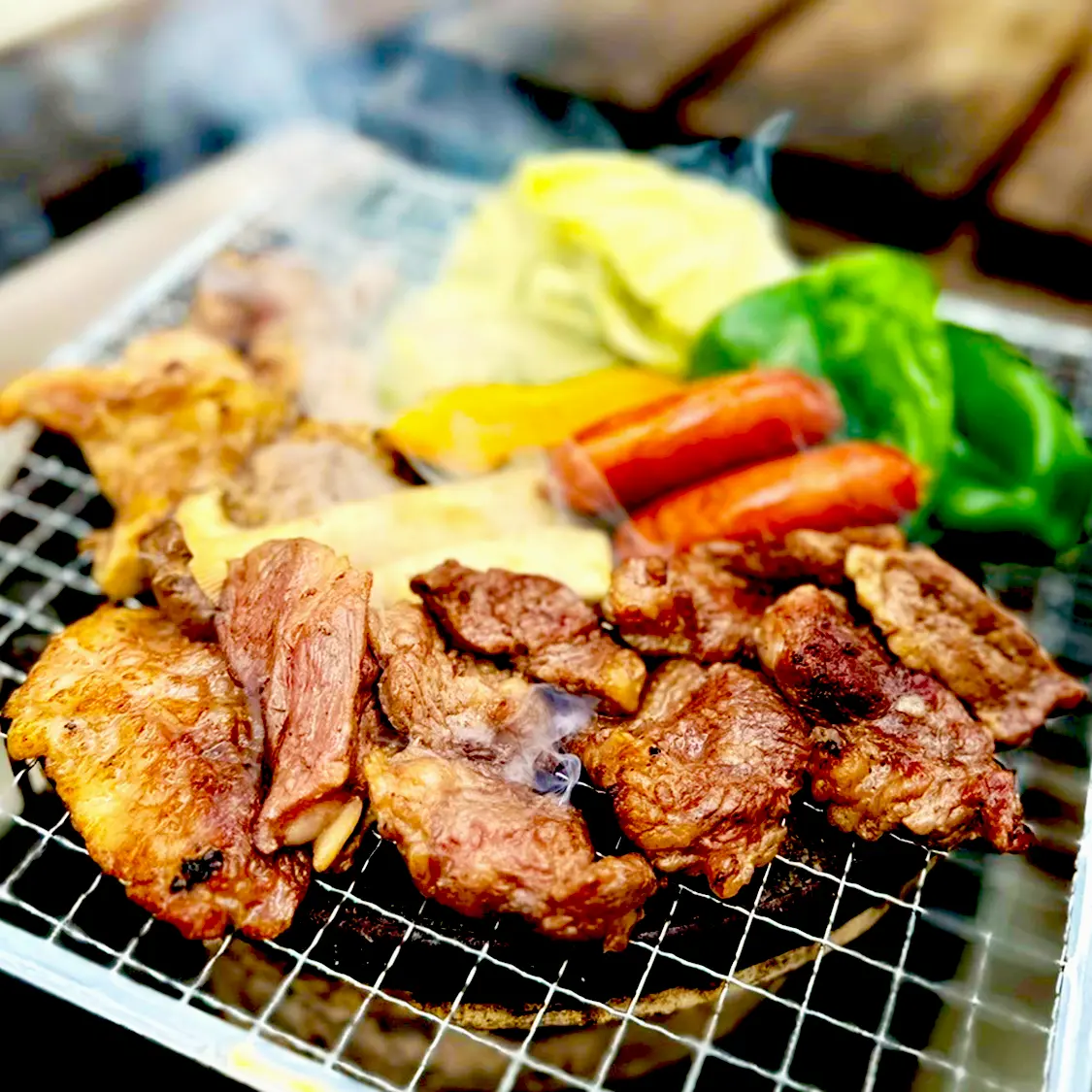 食材付きBBQ
